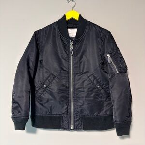 Black Moussy bomber jacket Sz 1 small